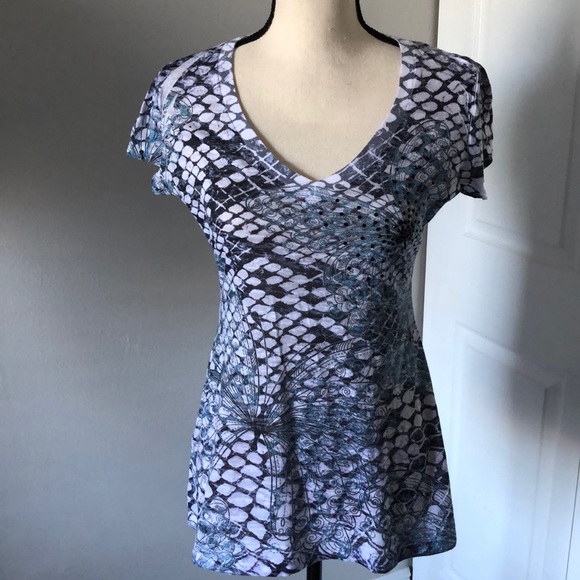 FASIS Tops - ♥️3X20 M. FASIS By CALIFORNIA BLUE LADIES BLOUSE